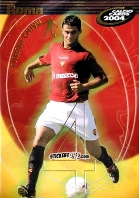 Sticker Chivu - Calcio Cards 2003-2004 n. 138 - Panini