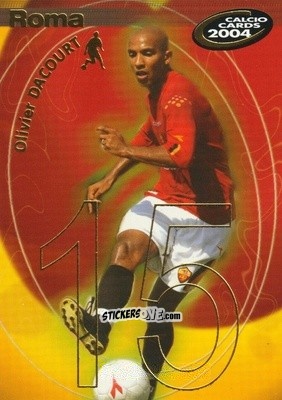 Sticker Dacourt - Calcio Cards 2003-2004 n. 140 - Panini