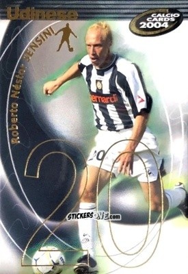Sticker Sensini - Calcio Cards 2003-2004 n. 165 - Panini