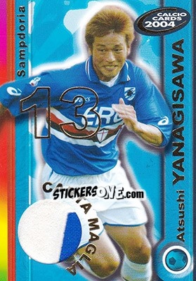 Sticker Yanagisawa - Calcio Cards 2003-2004 - Panini