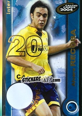Sticker Recoba - Calcio Cards 2003-2004 n. CM2 - Panini