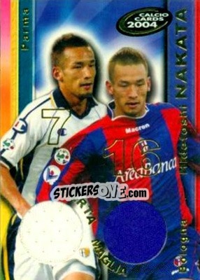 Sticker Nakata - Calcio Cards 2003-2004 n. CMDNak - Panini