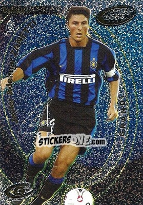 Sticker Javier Zanetti - Calcio Cards 2003-2004 n. G10 - Panini