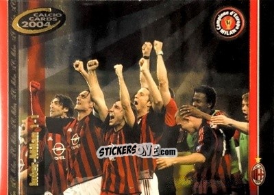 Sticker Inter-Milan 1-1 - Calcio Cards 2003-2004 n. M6 - Panini