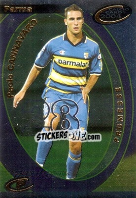 Sticker P. Cannavaro - Calcio Cards 2003-2004 n. P1 - Panini