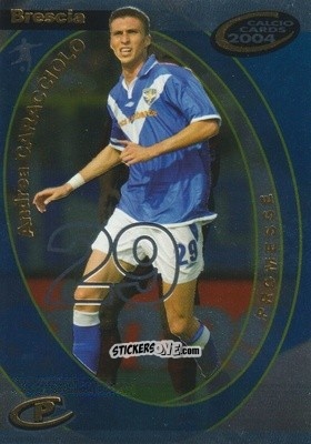 Sticker Caracciolo - Calcio Cards 2003-2004 n. P2 - Panini