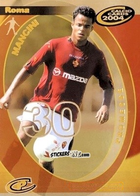 Sticker Mancini - Calcio Cards 2003-2004 n. P5 - Panini