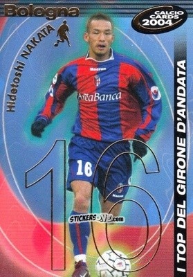 Sticker Nakata - Calcio Cards 2003-2004 n. TGA1 - Panini