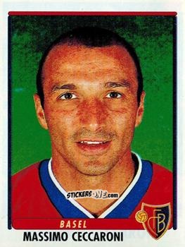 Cromo Massimo Ceccaroni - Football Switzerland 1998-1999 n. 28 - Panini