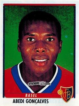 Figurina Abedi Gonçalves - Football Switzerland 1998-1999 n. 32 - Panini