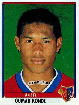 Cromo Oumar Konde - Football Switzerland 1998-1999 n. 33 - Panini