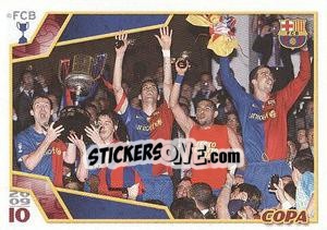 Sticker Игроки Барселоны в Кубке Испании - FC Barcelona 2009-2010 n. 5 - Panini