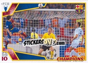 Sticker Messi Goal - FC Barcelona 2009-2010 n. 16 - Panini