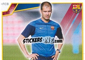 Cromo Хосеп Гвардьола - FC Barcelona 2009-2010 - Panini