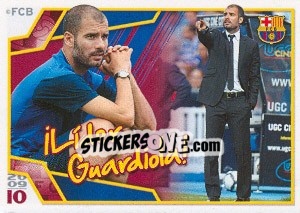 Sticker Хосеп Гвардьола - FC Barcelona 2009-2010 - Panini