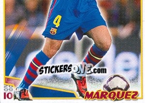 Cromo Маркез - FC Barcelona 2009-2010 - Panini