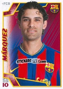 Figurina Маркез - FC Barcelona 2009-2010 - Panini