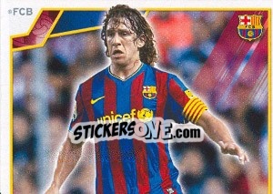 Sticker Карлес Пуёль - FC Barcelona 2009-2010 n. 68 - Panini