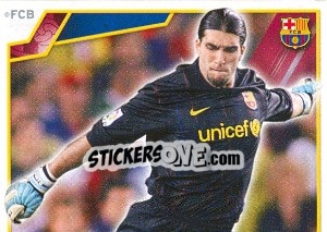 Sticker Пинто - FC Barcelona 2009-2010 n. 104 - Panini