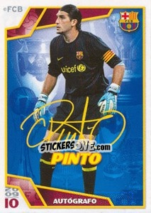 Figurina Пинто - FC Barcelona 2009-2010 n. 108 - Panini