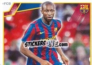 Cromo Сейду Кейта - FC Barcelona 2009-2010 - Panini