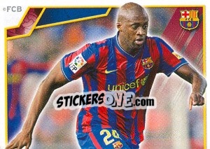 Sticker Яя Туре - FC Barcelona 2009-2010 n. 158 - Panini