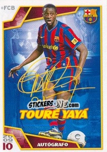Cromo Яя Туре - FC Barcelona 2009-2010 n. 162 - Panini