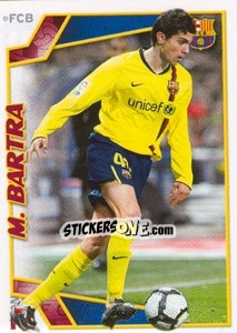 Sticker Marc Bartra - FC Barcelona 2009-2010 n. 166 - Panini