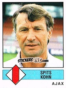 Sticker Spits Kohn - Voetbal 1986-1987 n. 2 - Panini