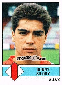 Sticker Sonny Silooy - Voetbal 1986-1987 - Panini