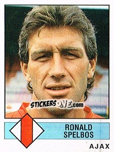Sticker Ronald Spelbos - Voetbal 1986-1987 - Panini