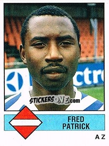 Sticker Fred Patrick - Voetbal 1986-1987 n. 23 - Panini