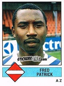 Cromo Fred Patrick - Voetbal 1986-1987 - Panini