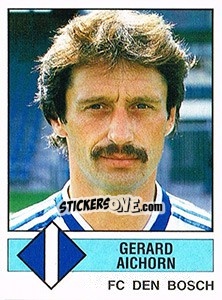 Sticker Gerard Aichorn - Voetbal 1986-1987 - Panini