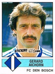 Sticker Gerard Aichorn - Voetbal 1986-1987 n. 43 - Panini