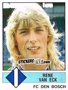 Sticker Rene van Eck - Voetbal 1986-1987 n. 45 - Panini