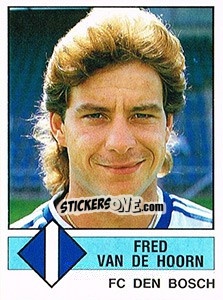 Sticker Fred van de Hoorn - Voetbal 1986-1987 n. 47 - Panini