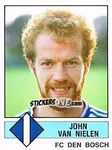 Sticker John van Nielen - Voetbal 1986-1987 - Panini