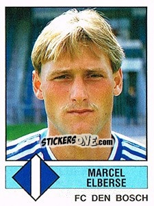 Sticker Marcel Elberse - Voetbal 1986-1987 n. 52 - Panini
