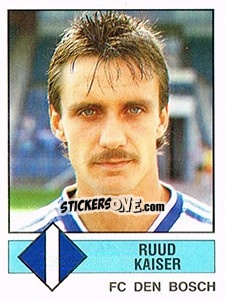 Sticker Ruud Kaiser - Voetbal 1986-1987 - Panini