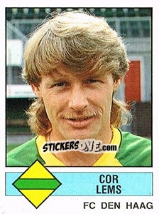 Cromo Cor Lems - Voetbal 1986-1987 - Panini