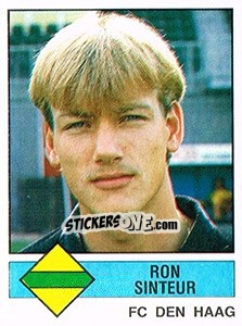 Sticker Ron Sinteur - Voetbal 1986-1987 n. 74 - Panini