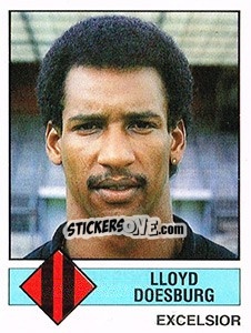 Sticker Lloyd Doesburg - Voetbal 1986-1987 n. 79 - Panini