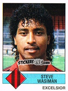 Cromo Steve Wasiman - Voetbal 1986-1987 - Panini