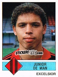 Cromo Junior de Man - Voetbal 1986-1987 - Panini