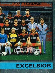 Sticker Team - Voetbal 1986-1987 - Panini