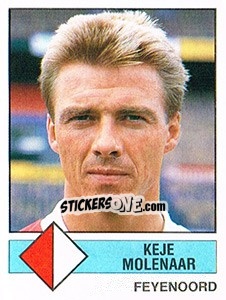 Cromo Keje Molenaar - Voetbal 1986-1987 - Panini