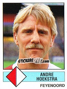 Figurina Andre Hoekstra - Voetbal 1986-1987 - Panini