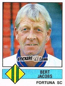 Sticker Bert Jacobs - Voetbal 1986-1987 n. 116 - Panini