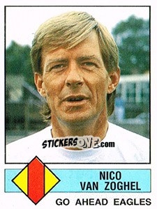 Cromo Nico van Zoghel